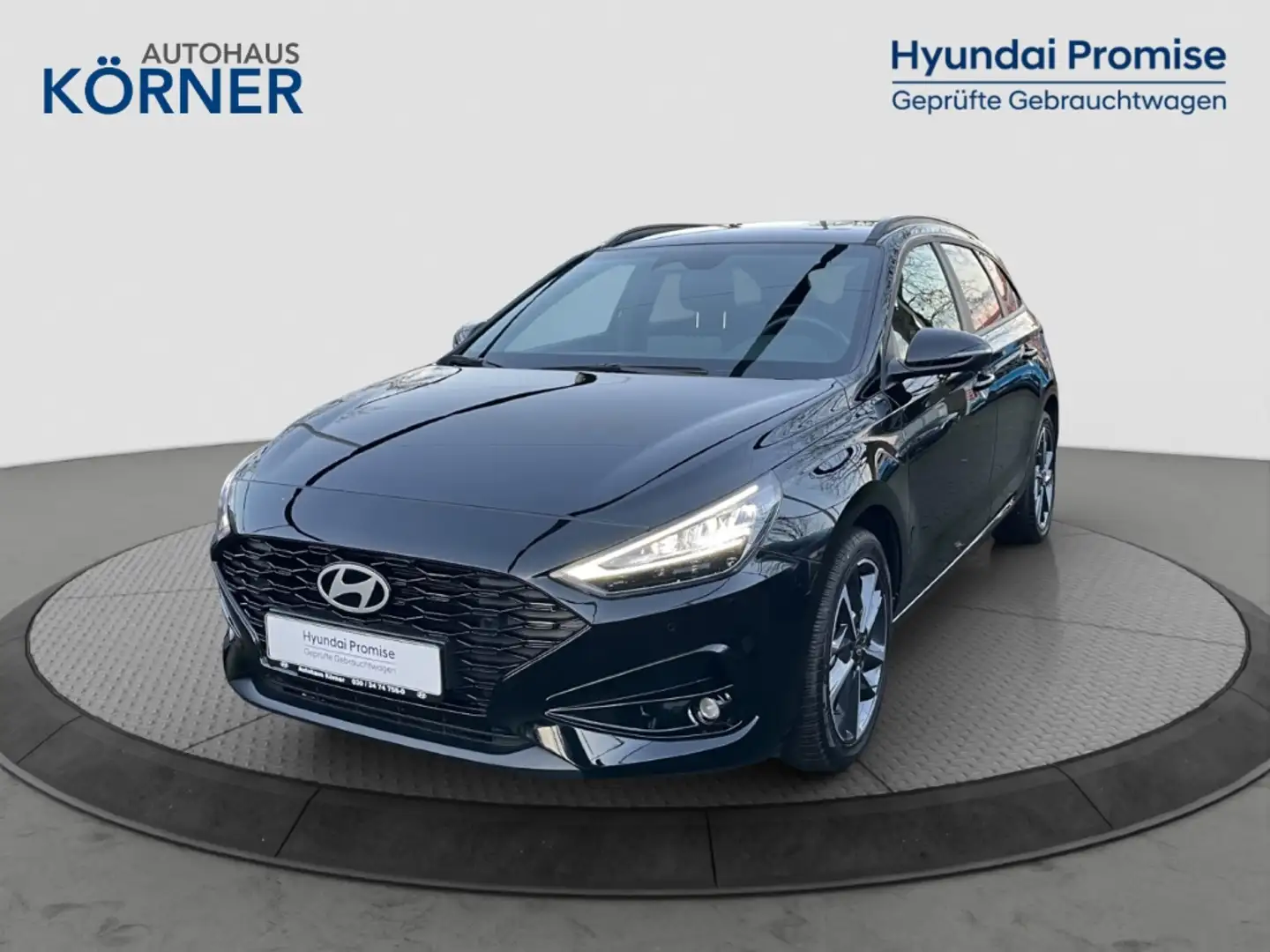 Hyundai i30 ADVANTAGE (48V) 1.5 T-GDI *NAVI*SITZHZG*DAB* Noir - 2