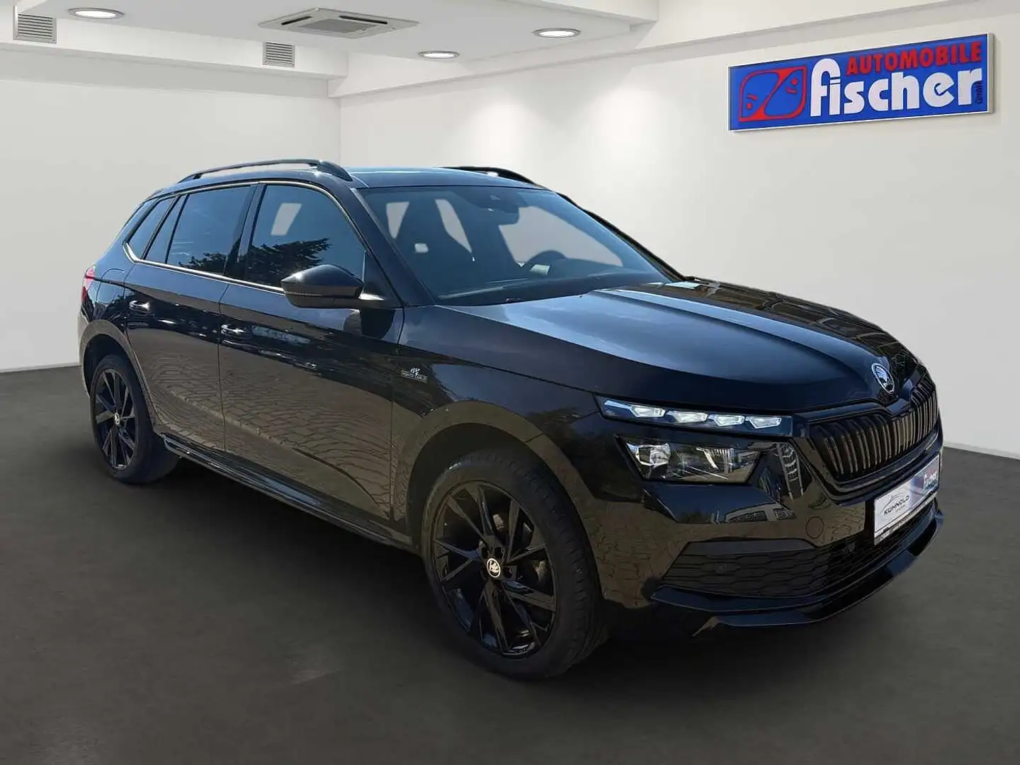 Skoda Kamiq 1.5 TSI  Monte Carlo Garantie Sitzhzg ACC Navi Lan Schwarz - 2