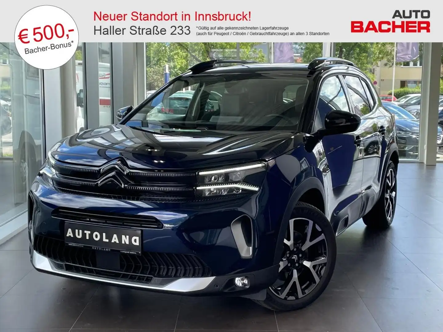 Citroen C5 Aircross HYBRID 225 EAT8 SHINE PACK Blau - 1