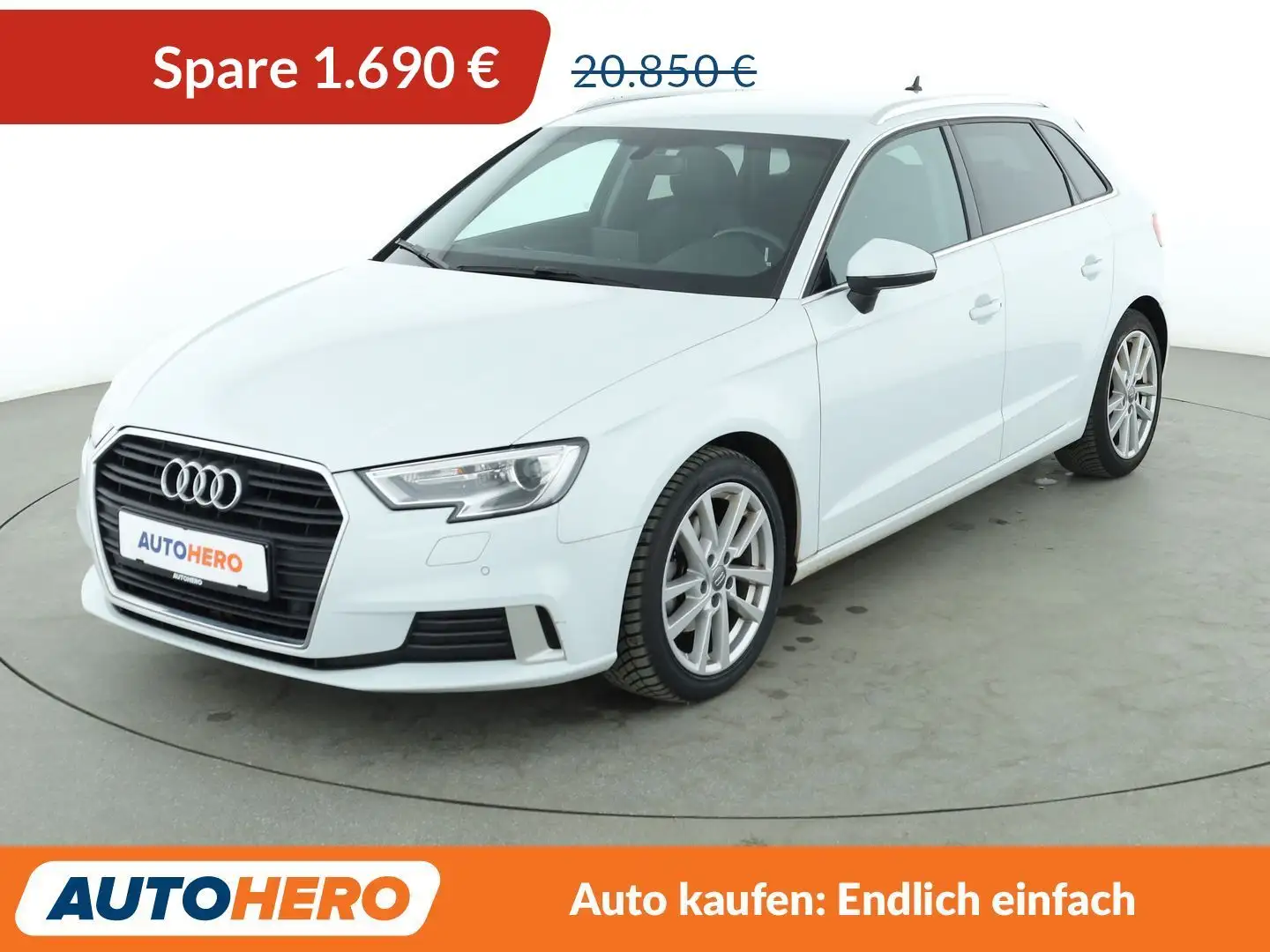Audi 35 TFSI Sport Aut.*NAV*XENON*TEMPO*VC*PDC*SHZ Blanc - 1