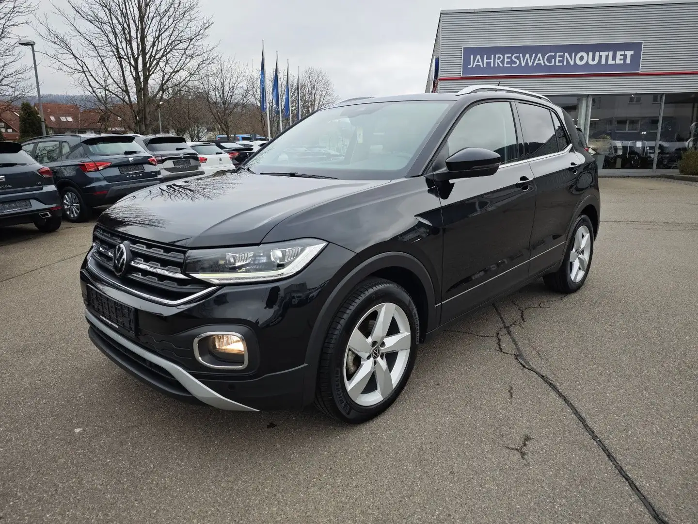 Volkswagen T-Cross Style 110PS DSG #LED #KAMERA #APP Negro - 2