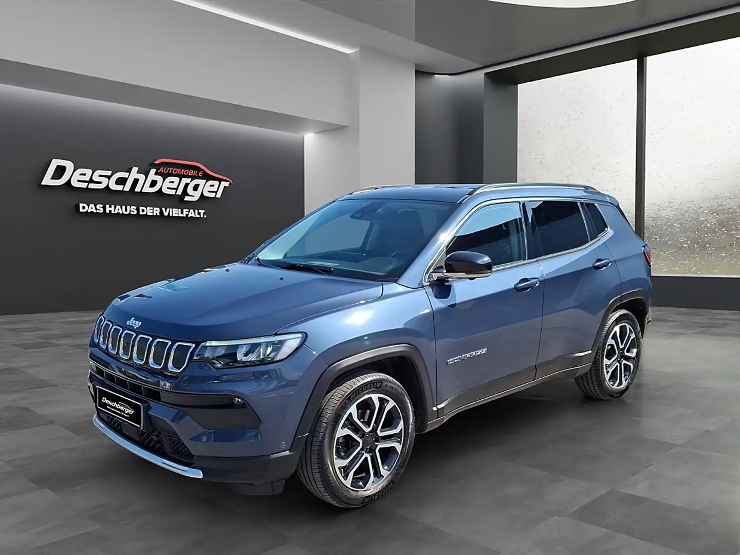 Jeep Compass 1.6 Multijet Limited FWD 6MT Blau - 1
