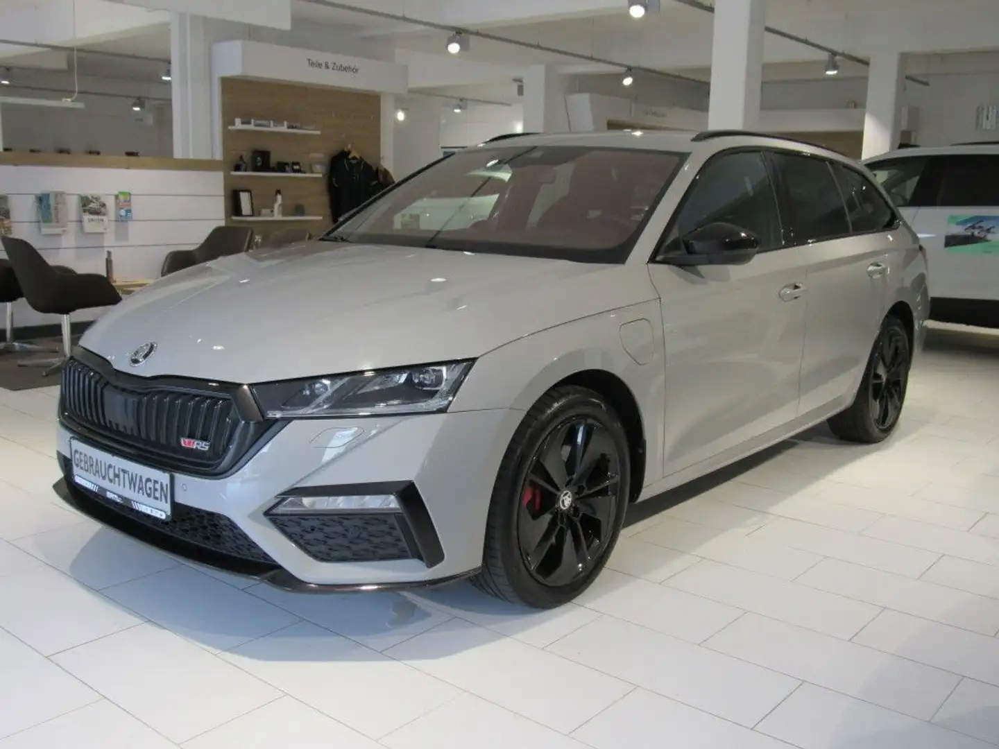 Skoda Octavia Combi 1.4 TSI iV DSG RS ABS Fahrerairbag Grijs - 1