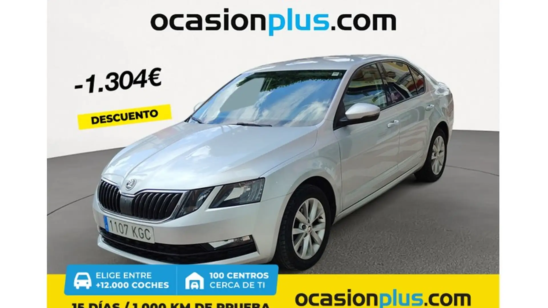 Skoda Octavia 1.6TDI CR Ambition Plateado - 1