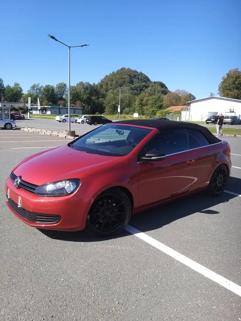 Volkswagen Golf Cabriolet 1,6 Tdi Rot - 1
