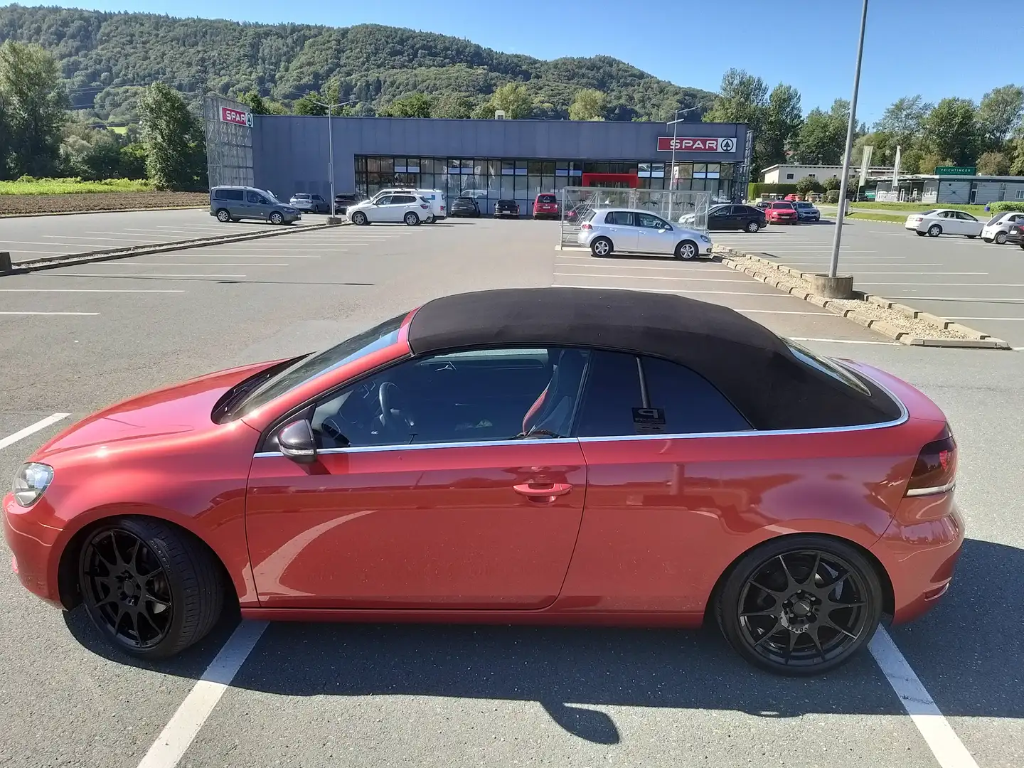 Volkswagen Golf Cabriolet 1,6 Tdi Rot - 2