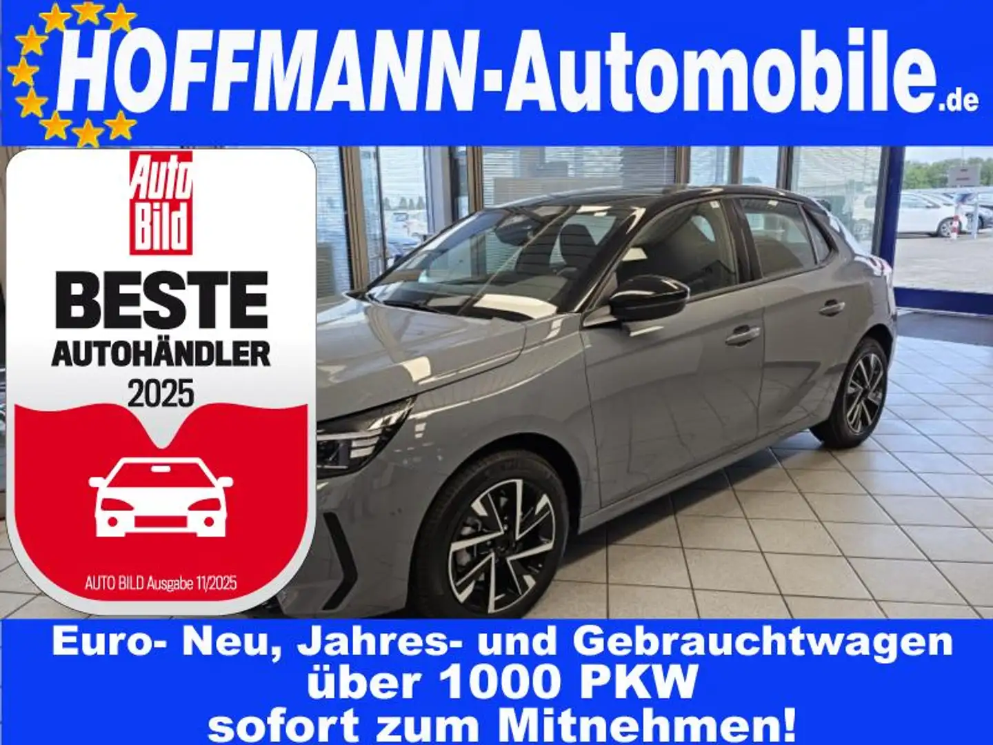 Opel Corsa GS Dach schwarz,ACC,Klima,Sitzhzg.,Kamera Grau - 1