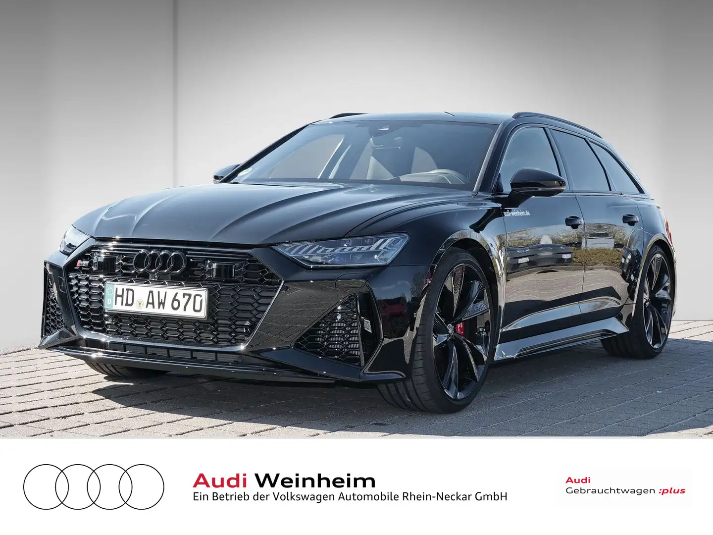 Audi RS6 4.0 TFSI quattro Laserlight Premium S Schwarz - 2