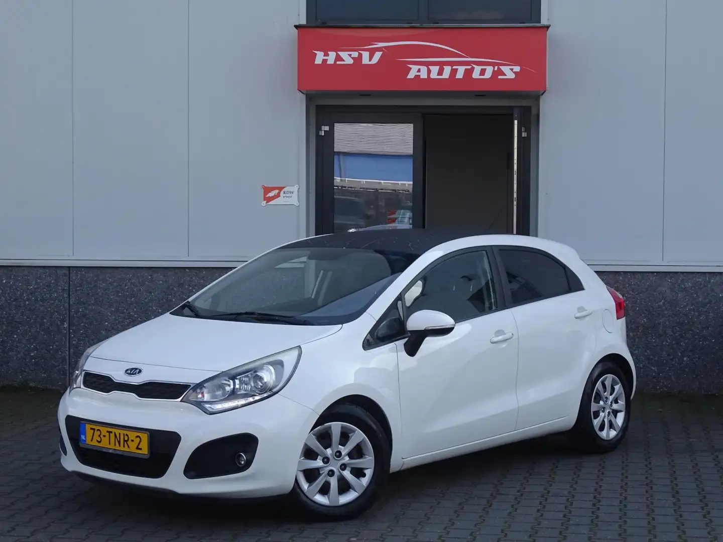 Kia Rio 1.4 CVVT Plus Pack airco cruise org NL 2012 Alb - 1