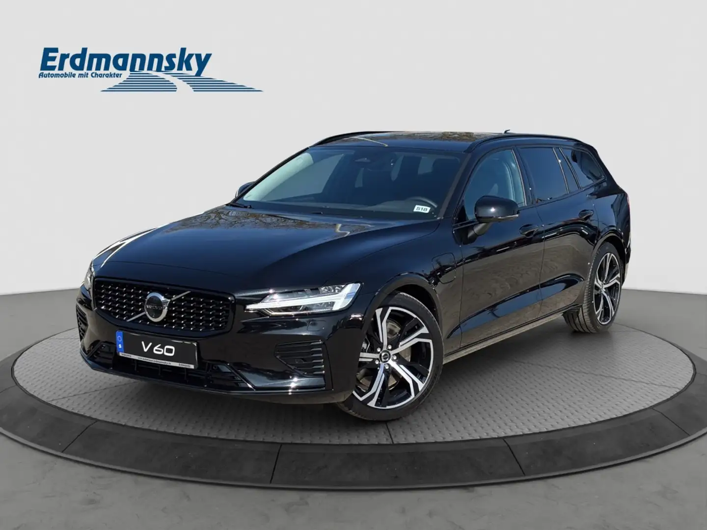 Volvo V60 T8 AWD Plus Dark Plug-In Driver Assistance Klima Noir - 1
