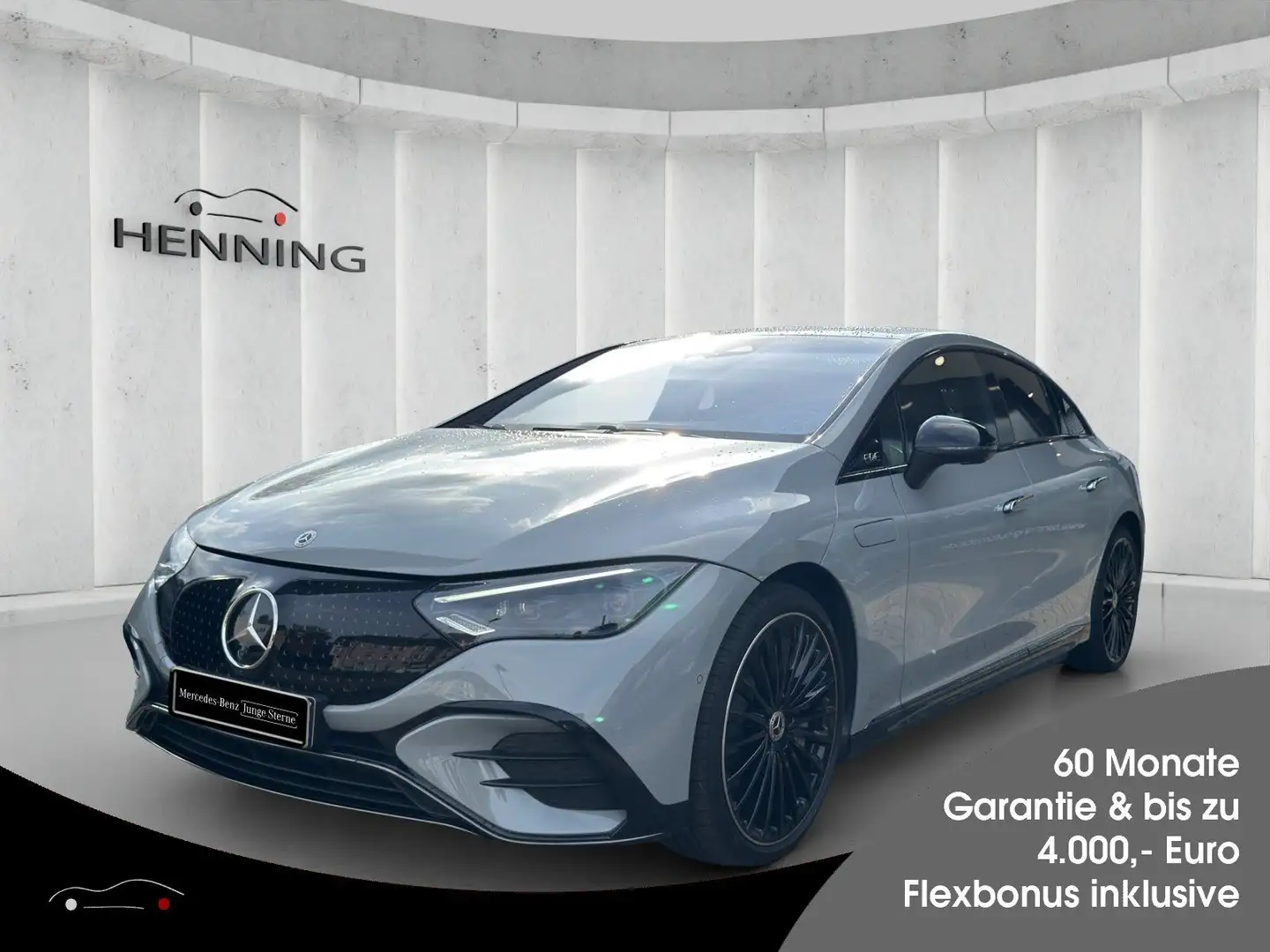 Mercedes-Benz EQE 350 AMG Night Pano Hyperscreen Burm Airm 21" Gris - 1