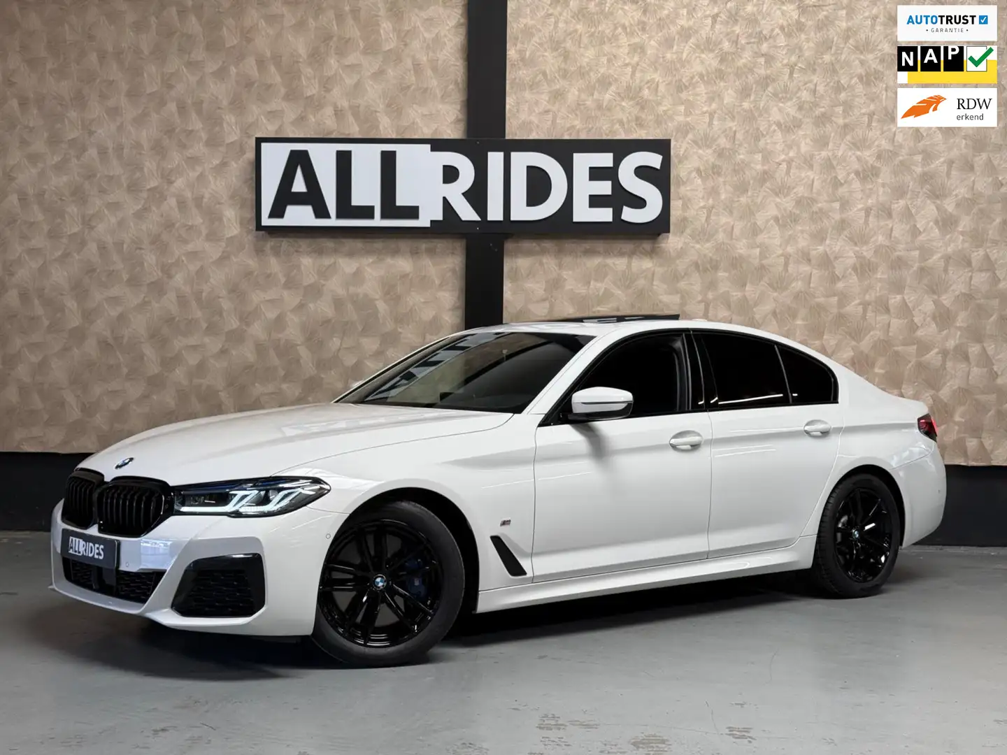 BMW 540 5-serie i High Executive | opendak | laser | keyle Білий - 1