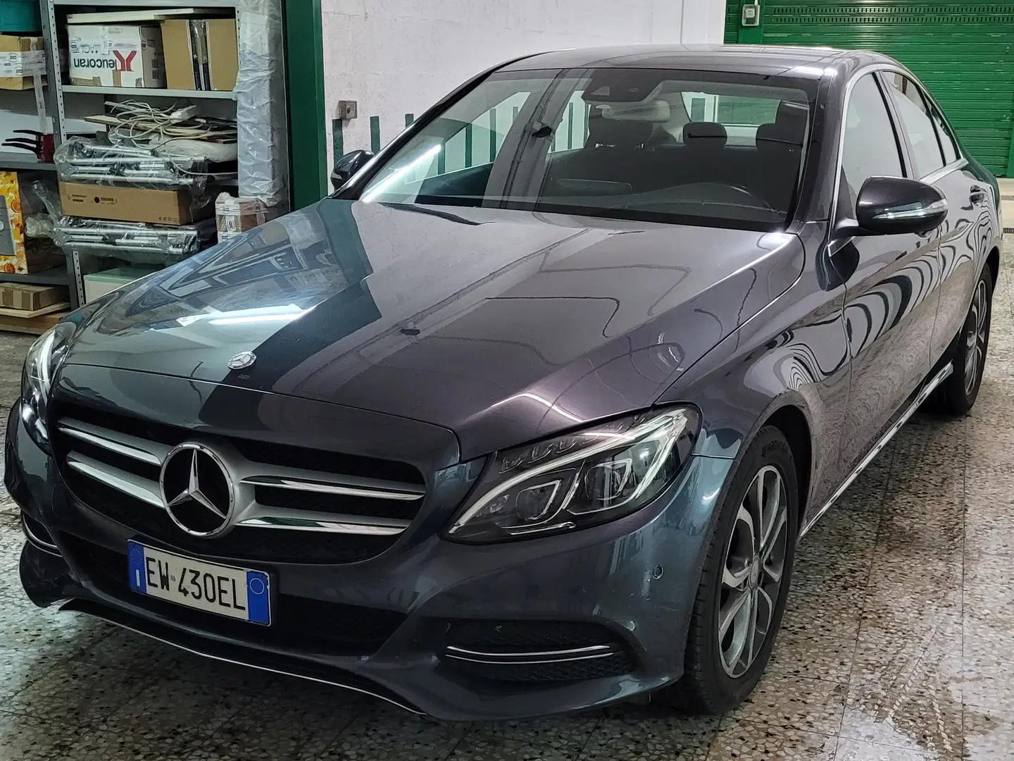 Mercedes-Benz C 220 Classe C-W205 2014 Berlina d (bt) Sport auto Blau - 1