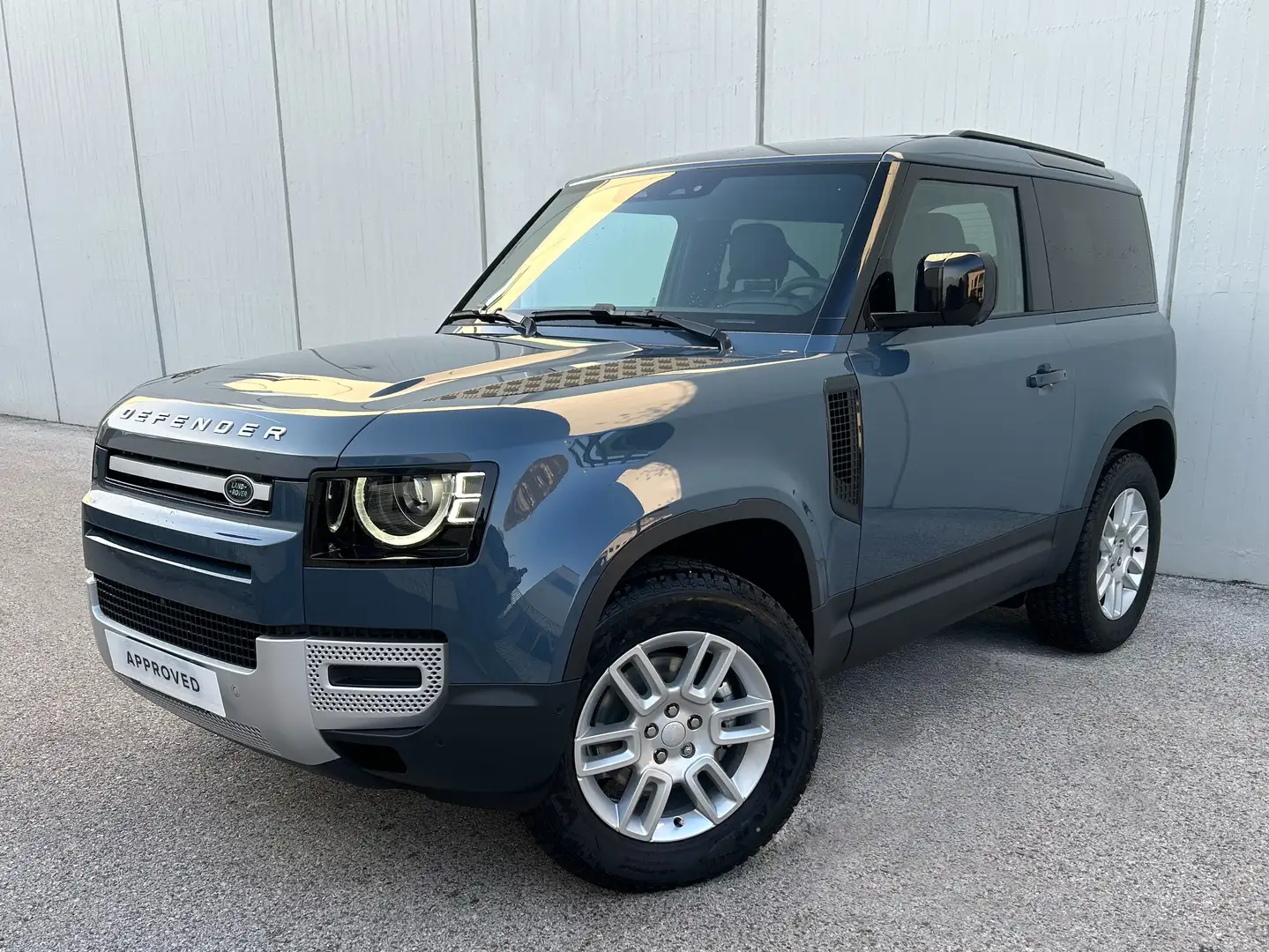Land Rover Defender 90 3.0D MHEV S AWD 200 CV  - GANCIO TRAINO Bleu - 1