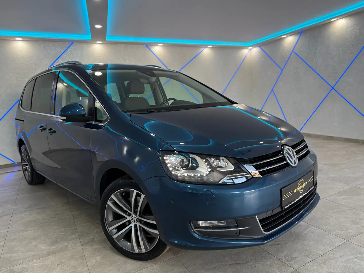 Volkswagen Sharan Highline DSG*6-SITZER*EL.SCHIEBETÜR*ACC*XENON* Blau - 2