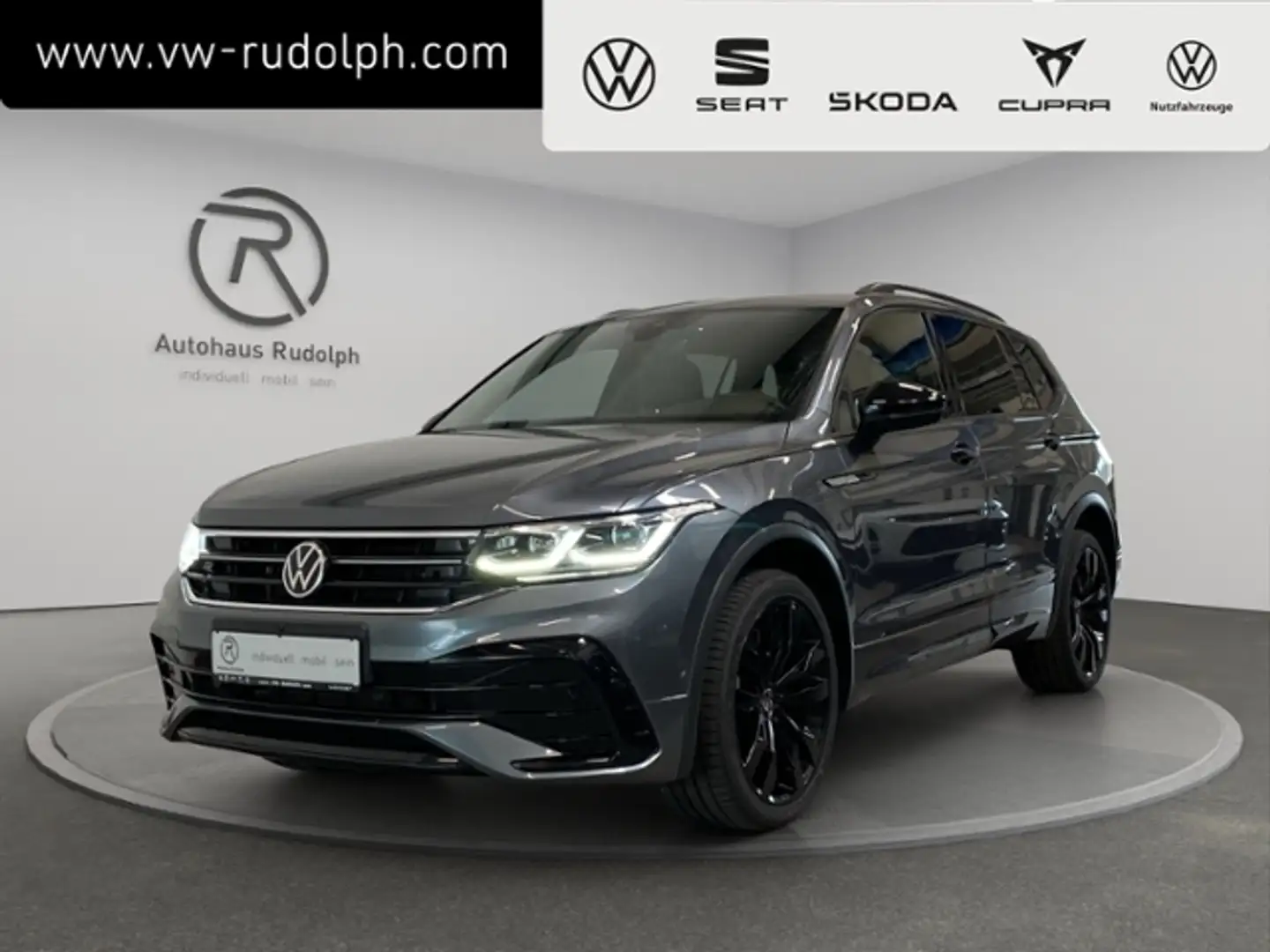Volkswagen Tiguan Allspace 2.0 TDI DSG 4M R-Line / Navi LED Grau - 1