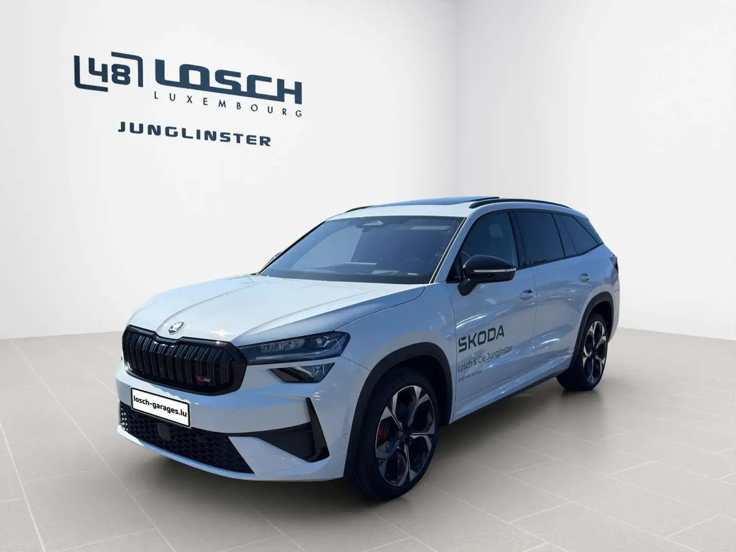 Skoda Kodiaq RS 2.0 TSI 265 PS DSG7 4X4 Blanc - 1