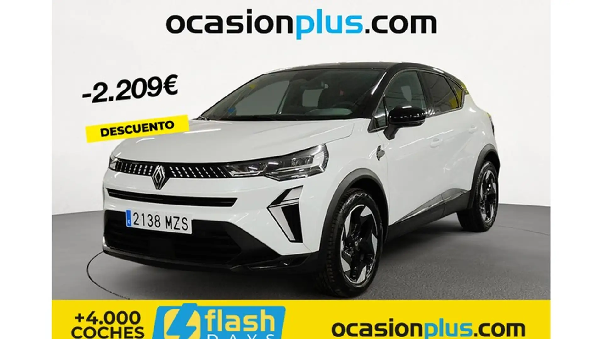 Renault Captur TCe Techno 67kW Blanco - 1