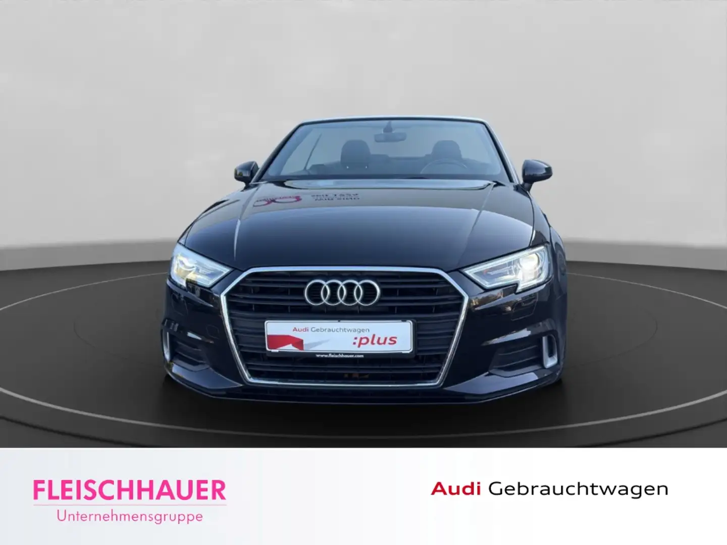Audi A3 Cabriolet sport 1.4 TFSI EL. VERDECK+PDC+SH+CARPLA Noir - 2