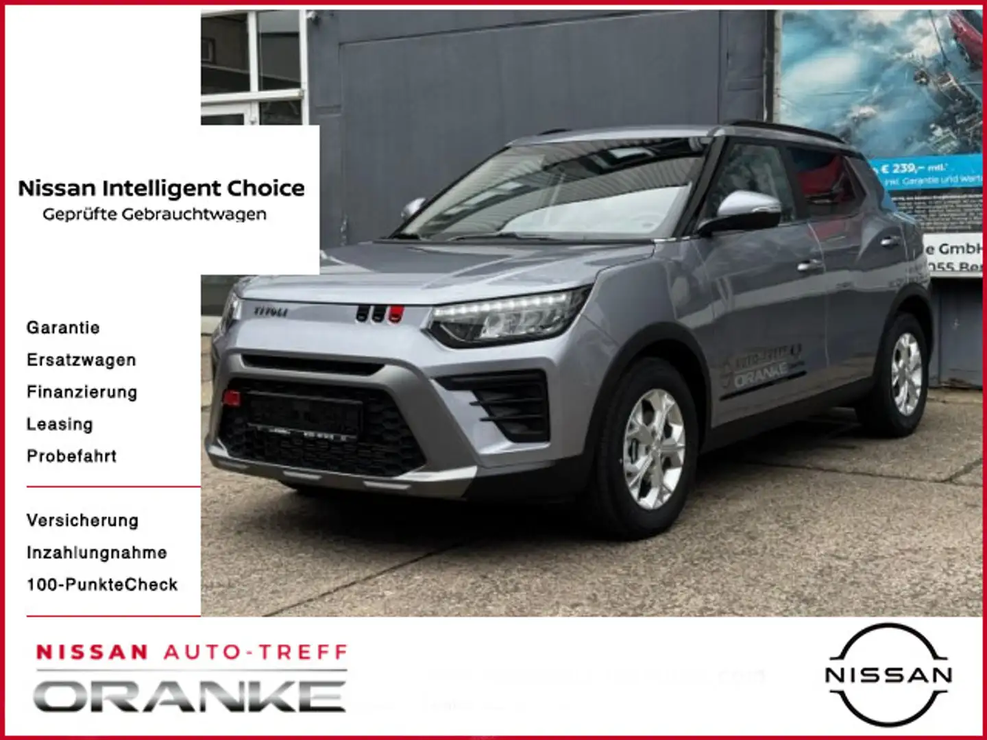 KGM Tivoli Bliss Automatic*Klima*Navi*LED*Alu*MJ25 Argento - 1