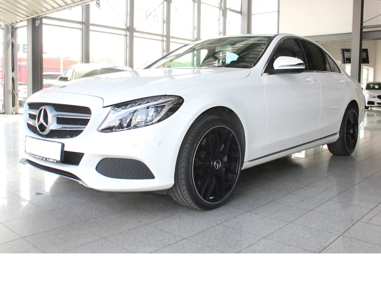 Mercedes-Benz C 400 4Matic Avangarde S-DACH*KAM*LED*NAVI*LEDER Fehér - 1
