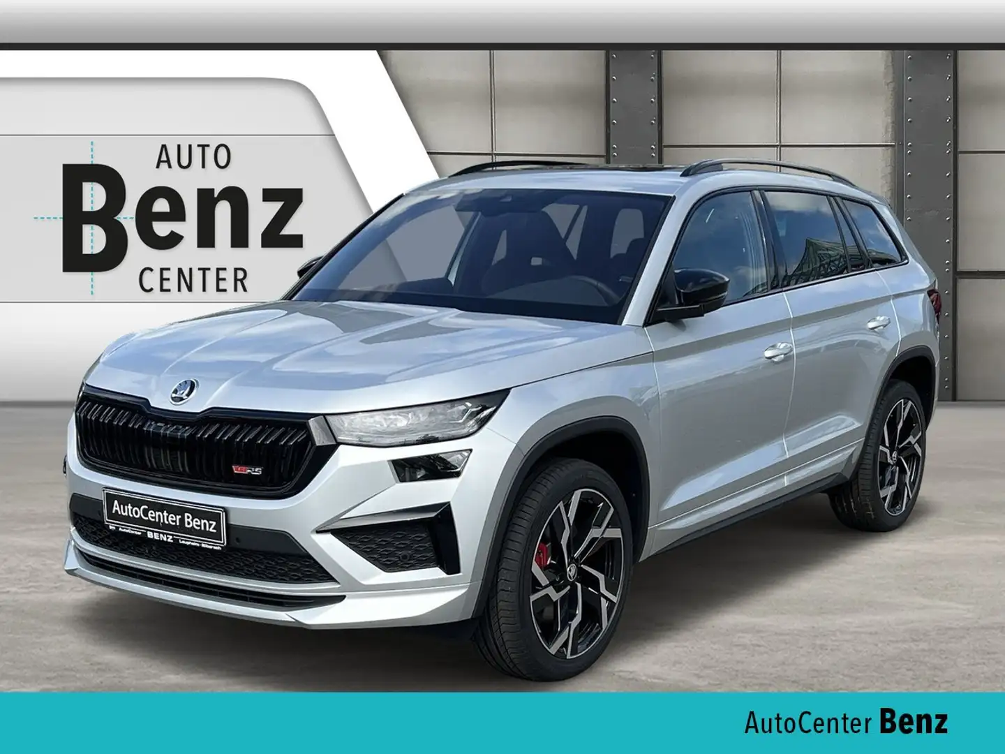 Skoda Kodiaq 2.0 TSI DSG 4x4 RS *M-LED*PANO*KESSY*ACC* Klima Silber - 1