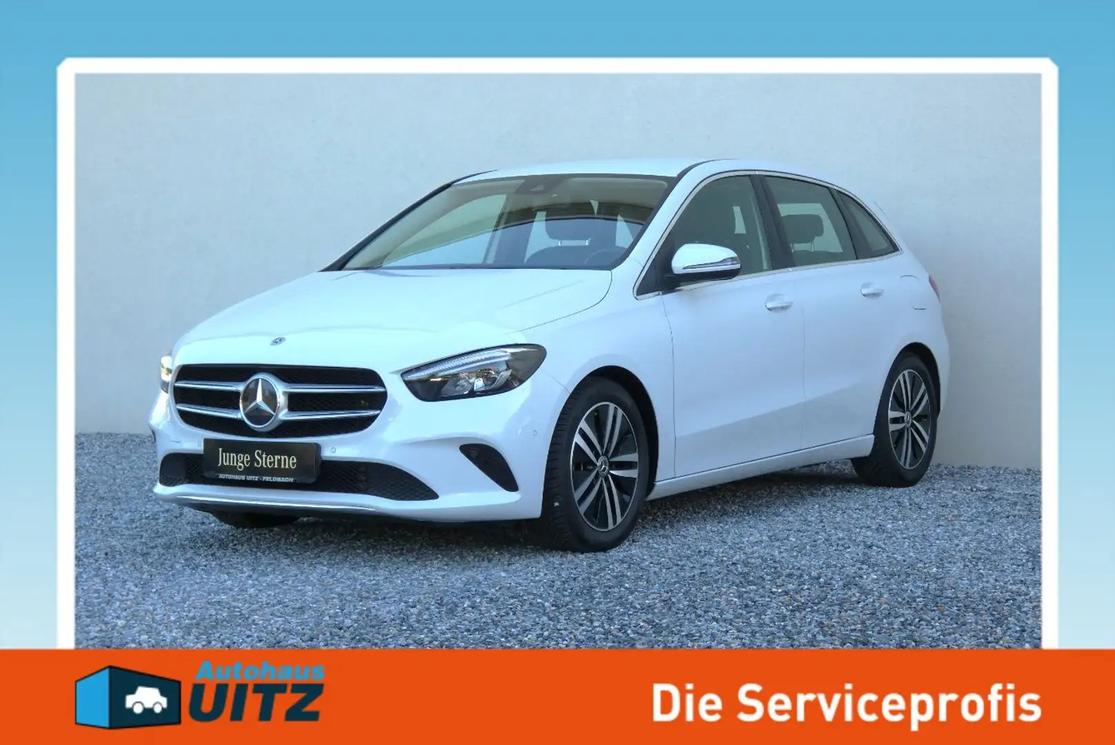 Mercedes-Benz B 180 Progressive +RFK+LED+SHZ+PDC+DAB+Navi Weiß - 1