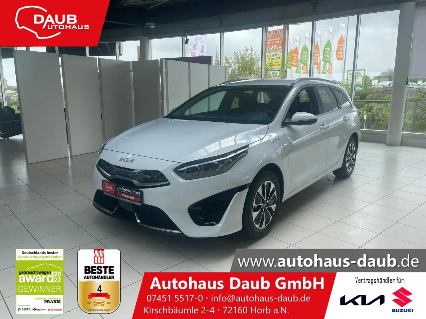 Kia Ceed SW / cee'd SW 1.6 Plug-in-Hybrid DCT6 Spirit Weiß - 1
