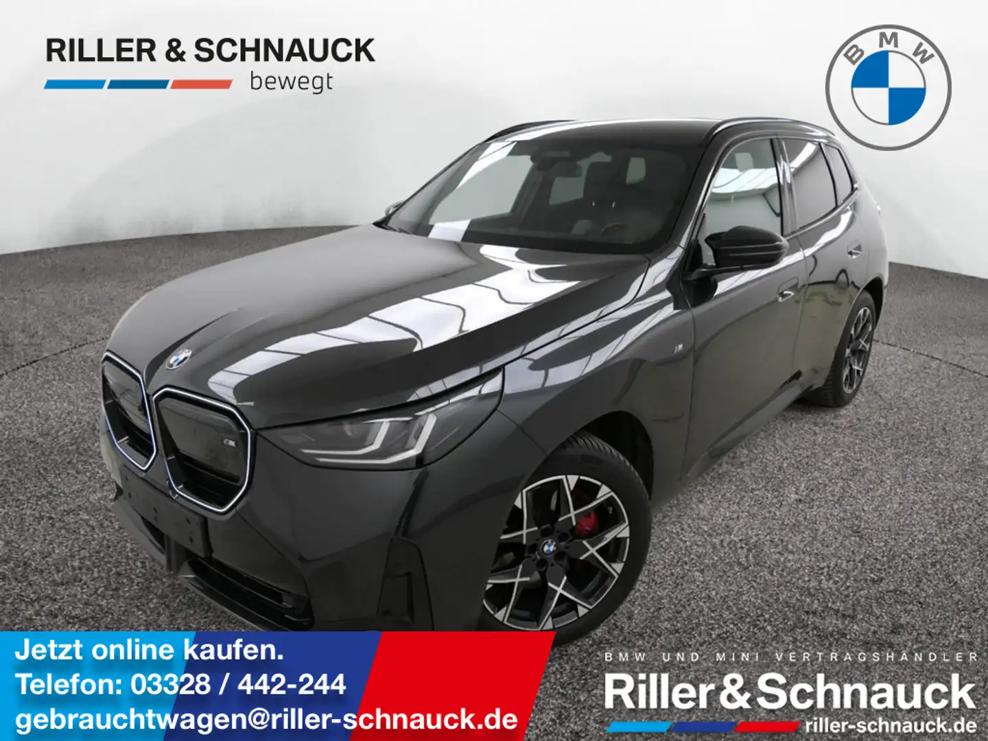 BMW X3 M 50i xDrive M-Pro STANDHZG+PANO+AHK Grau - 1