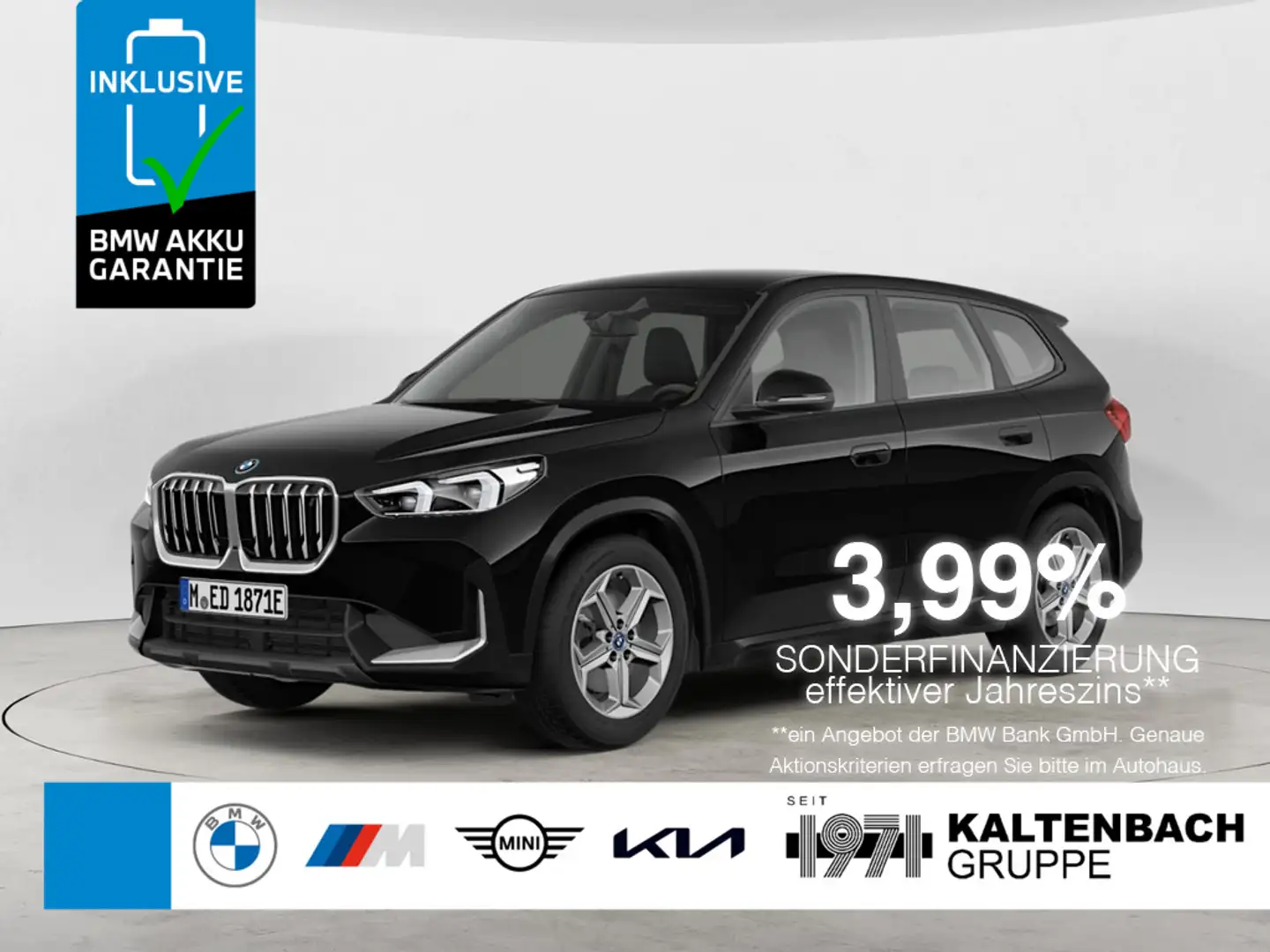 BMW iX1 xDrive30 AHK LED NAVI KAMERA SHZ PDC Noir - 1