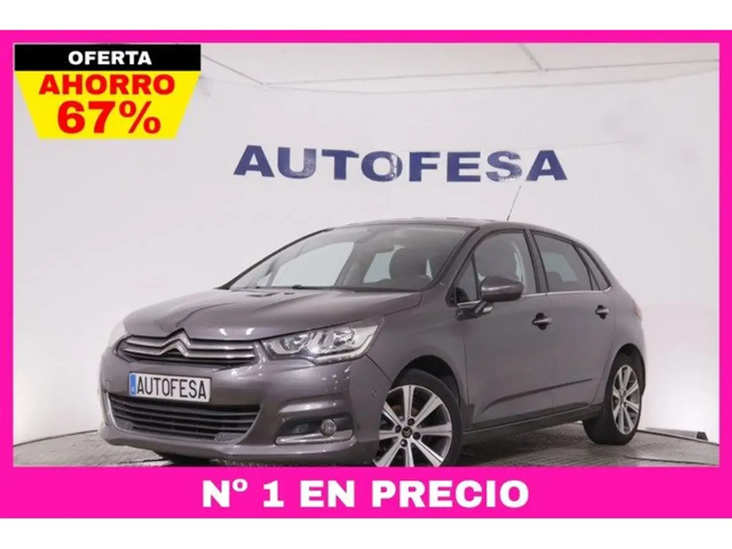 Citroen C4 1.6BlueHDI Feel 100 Gris - 1
