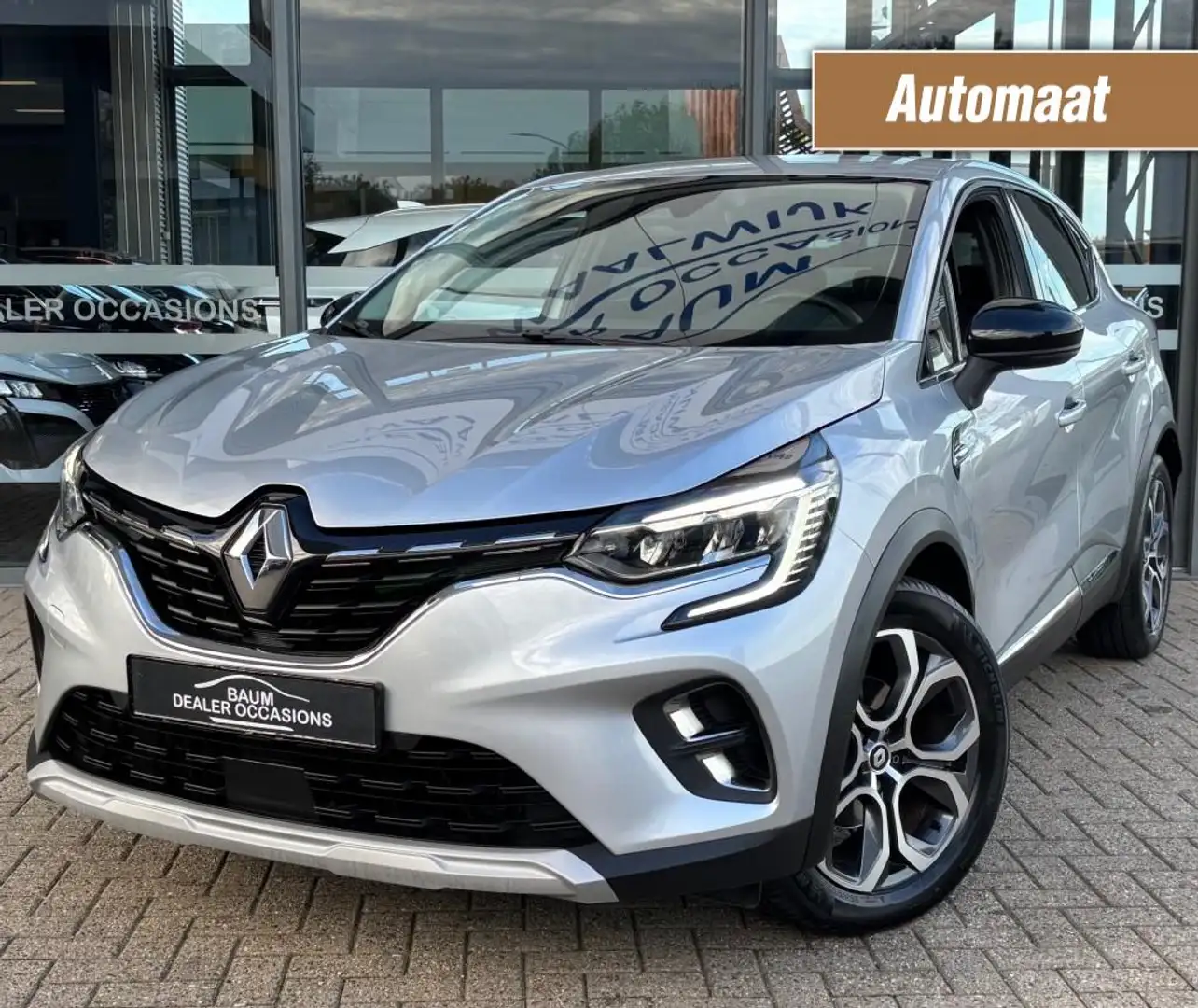 Renault Captur 1.6 E-TECH HYBRIDE 160 INTENS AUTOMAAT NAVI LMV PD Grijs - 1