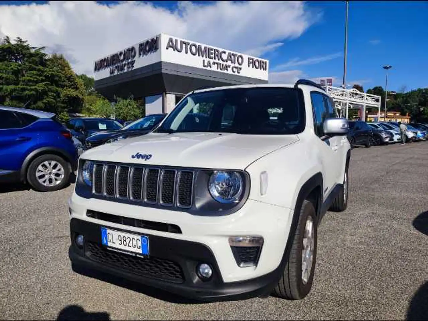 Jeep Renegade 1.3 T4 PHEV Limited Blanc - 1