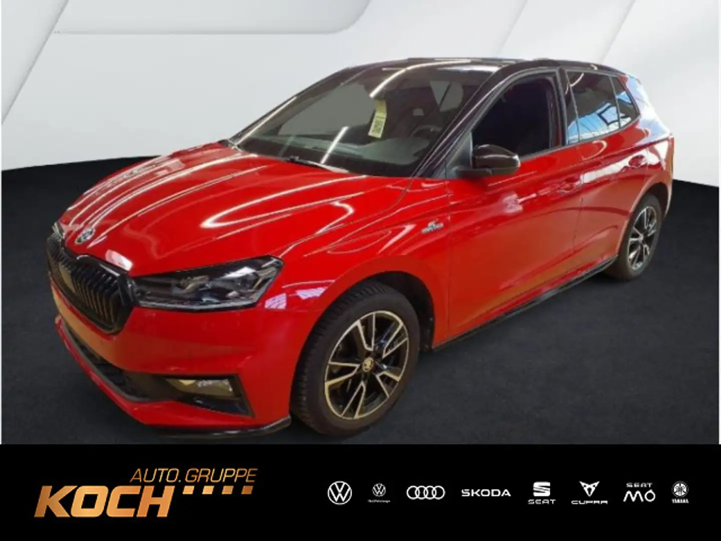 Skoda Fabia 1.0 TSI Monte Carlo NAVI*LED*RFK Rood - 1
