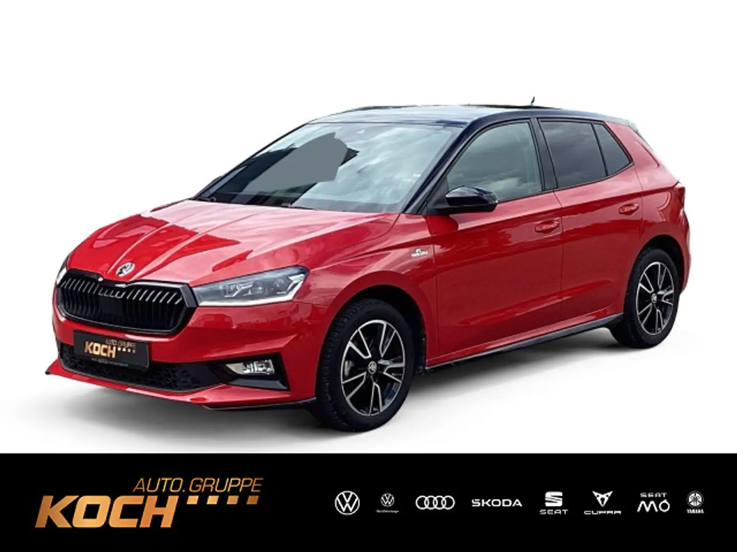 Skoda Fabia 1.0 TSI Monte Carlo NAVI*LED*RFK Rojo - 1
