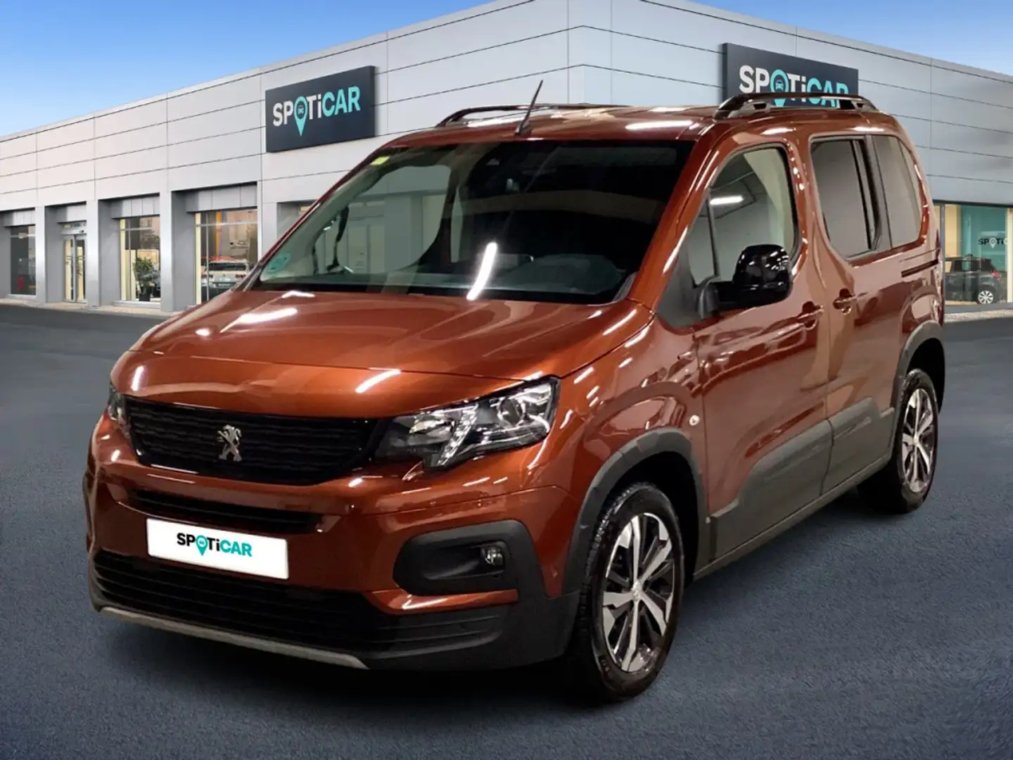 Peugeot Rifter 1.5 BLUEHDI 96KW GT LINE AUTO STANDARD 5P Brązowy - 1