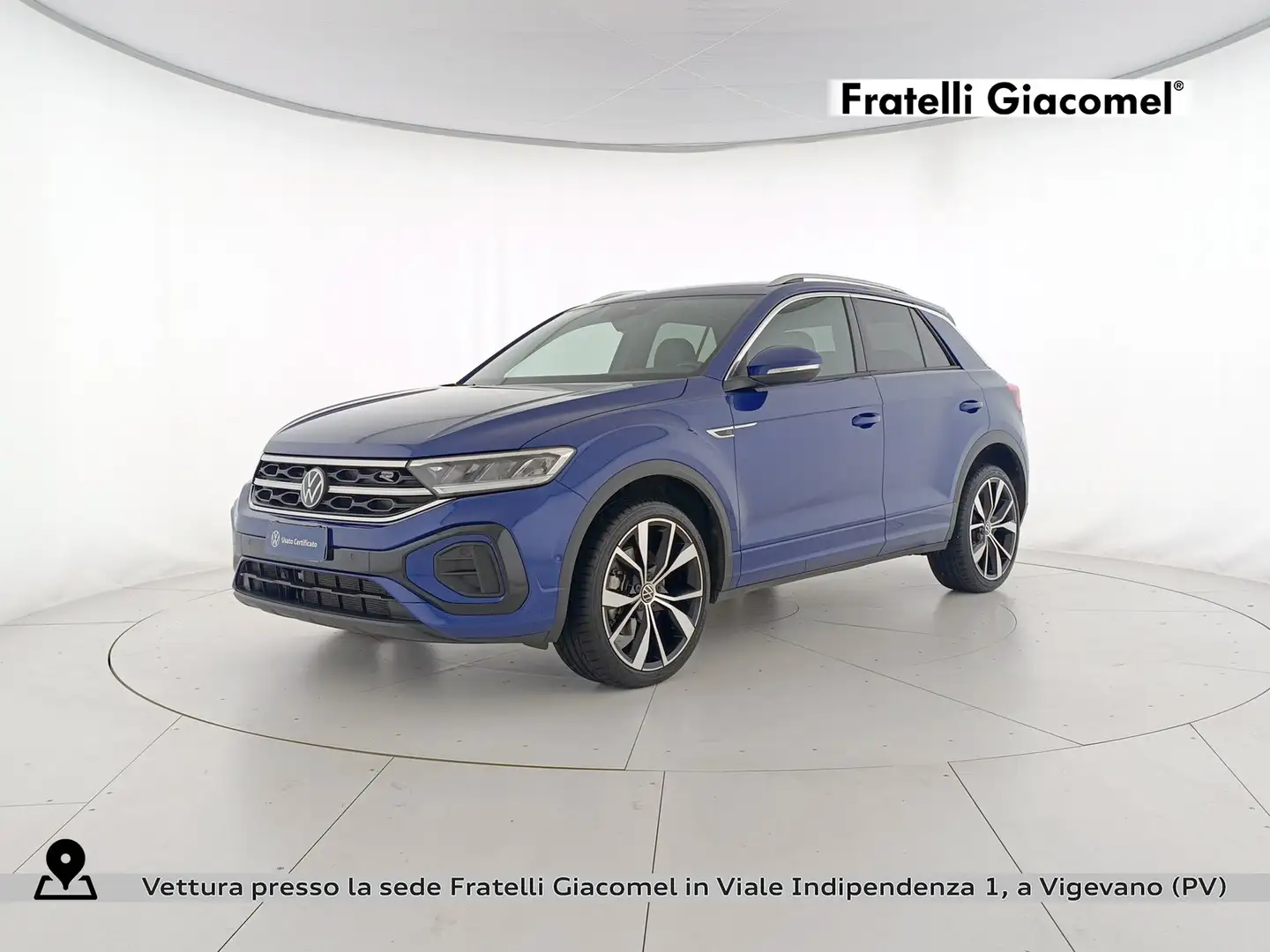 Volkswagen T-Roc 1.0 tsi r-line 110cv Azul - 1