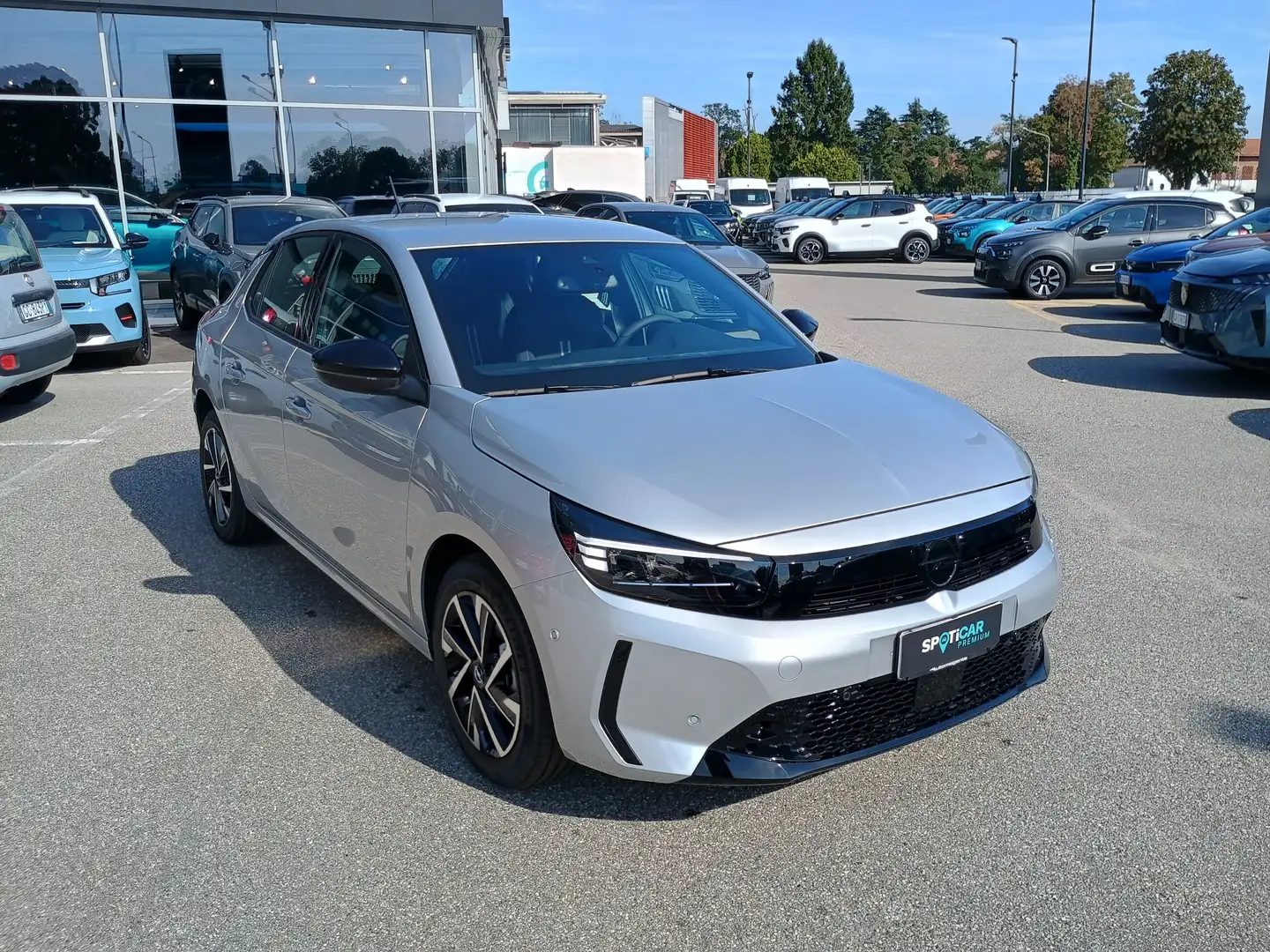 Opel Corsa 1.2 TurboBenzina 100cv GS KM ZERO Silber - 1