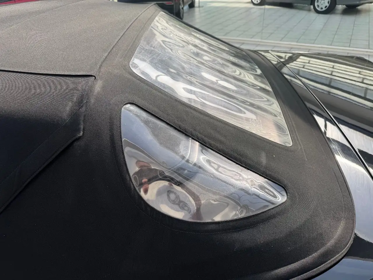 Mercedes-Benz 500 SL Erste Serie KE Jetronik in 040 Schwarz, foto 11