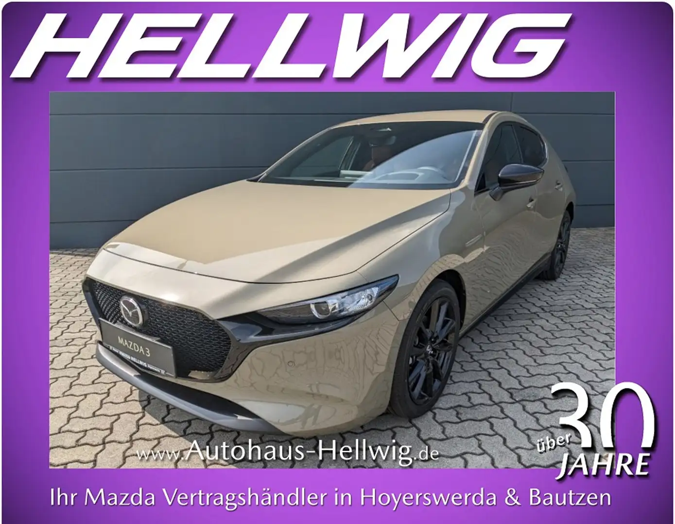 Mazda 3 5-Türer 2.5l (140PS) Nagisa Automatik Bose Navi 20 Verde - 1