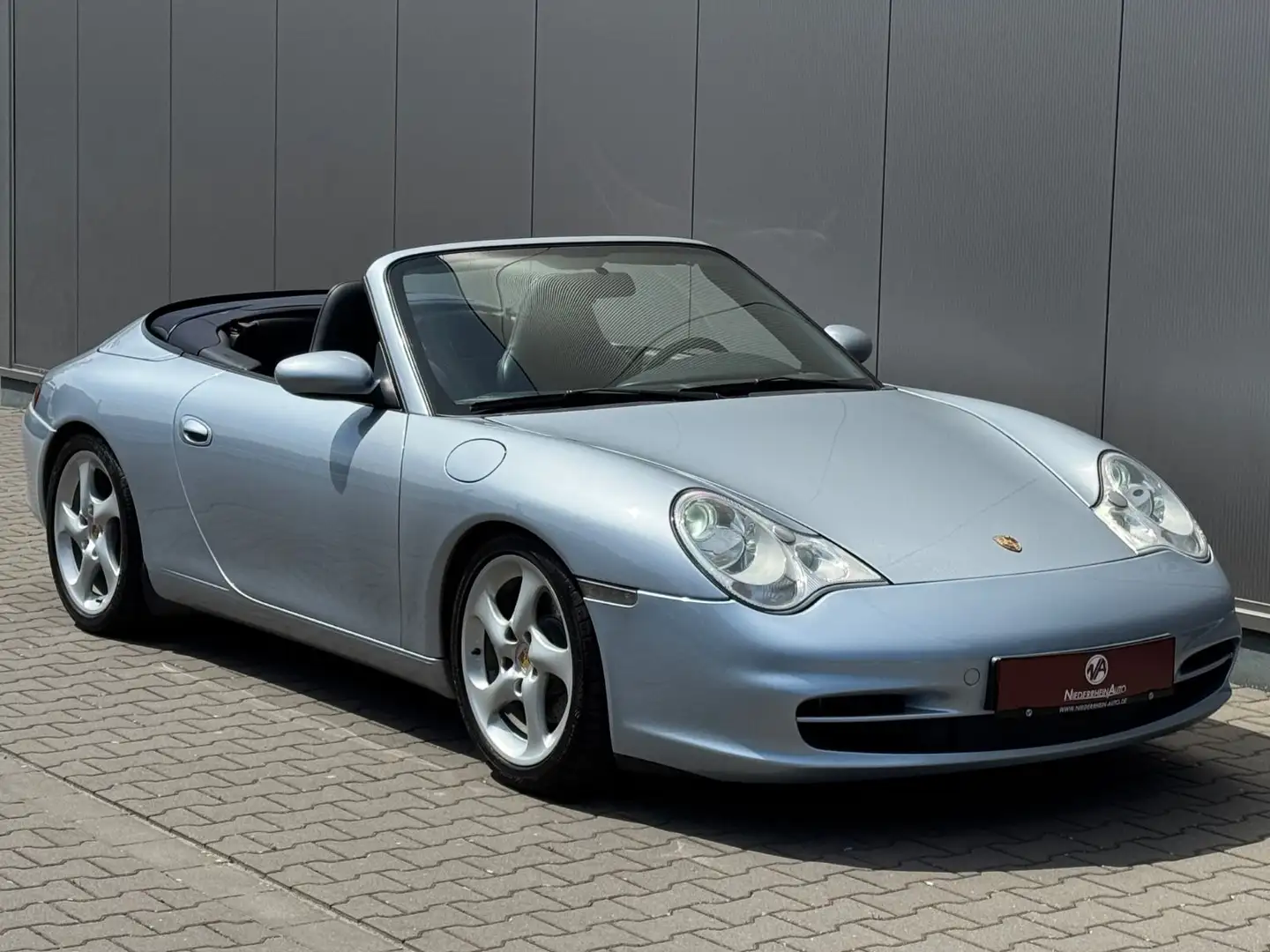 Porsche 996 911 996.2 Cabrio*Schalter*Hardtop*Deutsch*TOP!! Silber - 2