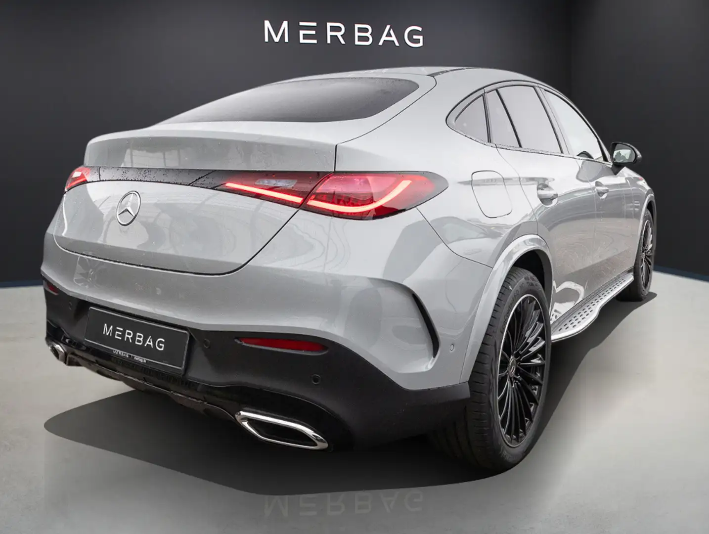 Mercedes-Benz GLC 220 d 4MATIC Coupé STH Sport W-Paket S-Sitz Grau - 2