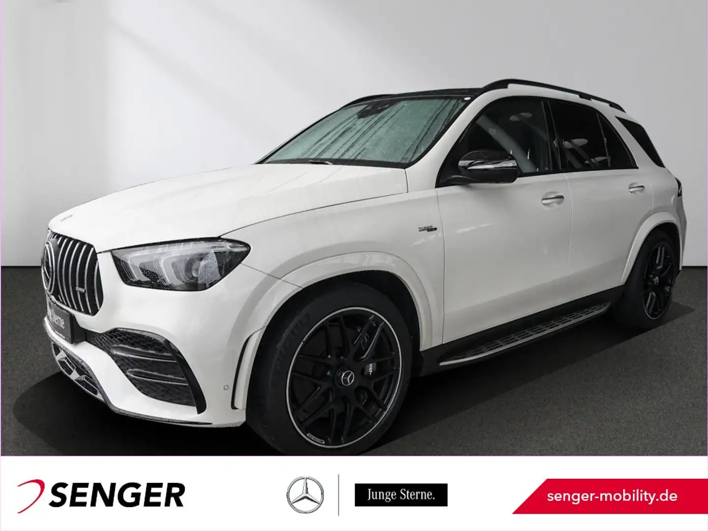 Mercedes-Benz GLE 53 AMG 4M Performance Distronic Panorama AHK Weiß - 1