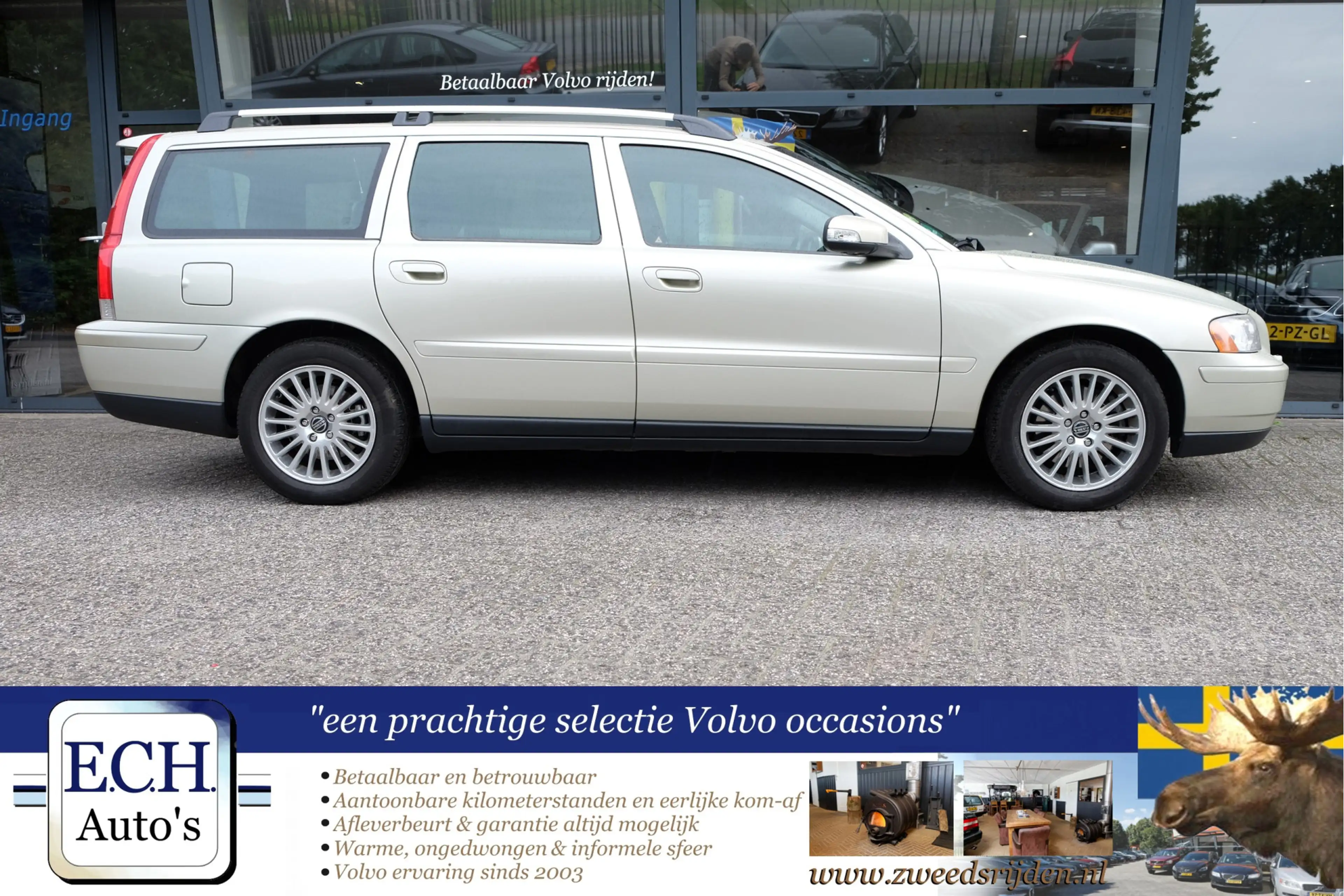 Volvo V70 2.0T 180 pk Aut. Edition II Sport, Leer, Xenon, Tr — photo 2