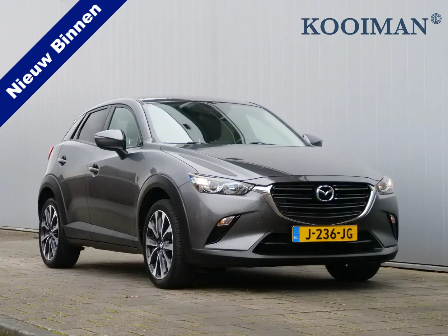 Mazda CX-3 2.0 SkyActiv-G Sportive 122 Pk Navigatie / PDC / 1 Gris - 1