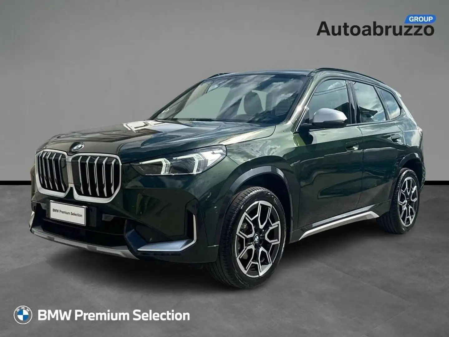 BMW X1 sdrive18d X-Line auto Verde - 1