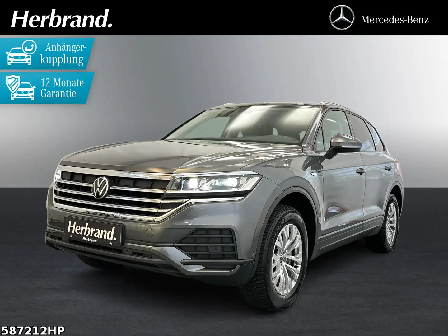 Volkswagen Touareg TDI 4Motion  *AHK ACC Kamera LED DAB SHZ Gris - 1