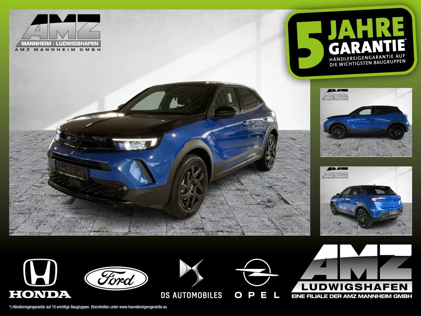 Opel Mokka-E Mokka e GS Line LED+Navi+Sitzheizung+Kamera Blau - 1