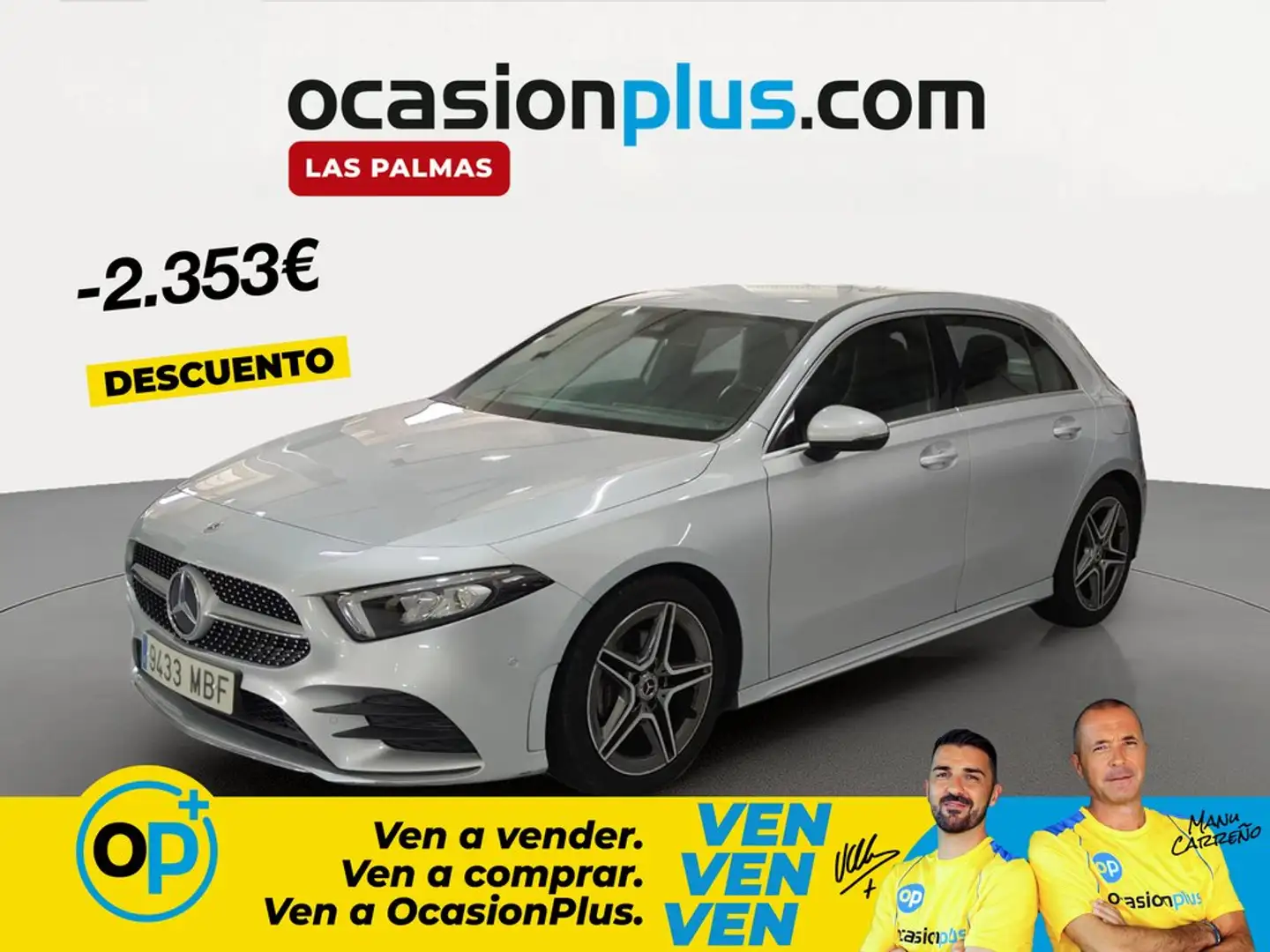 Mercedes-Benz A 200 7G-DCT Gris - 1
