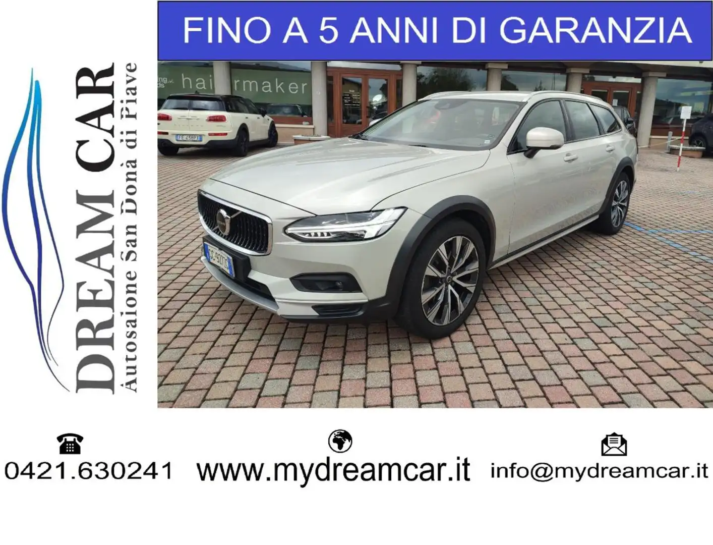 Volvo V90 Cross Country B4 (d) AWD 197CV Geartronic Business Pro Grigio - 1